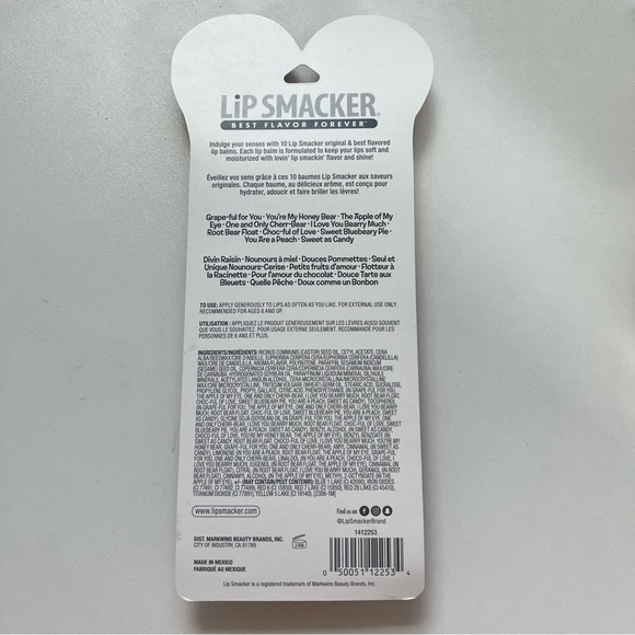 10-Piece Lip Smacker Beary Good Mix - Picture 3 of 7